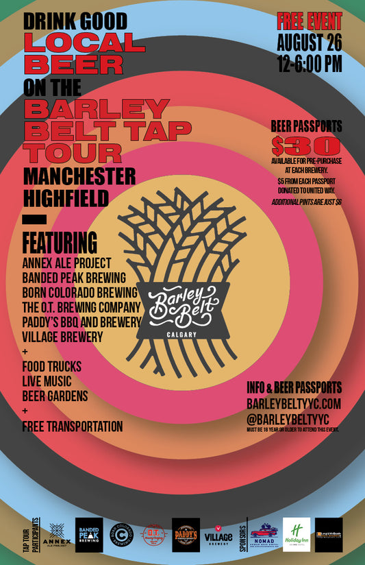 Barley Belt Tap Tour - Second Annual