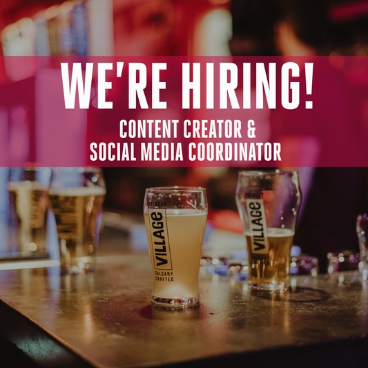 Village Brewery: Content Creator & Social Media Coordinator Position