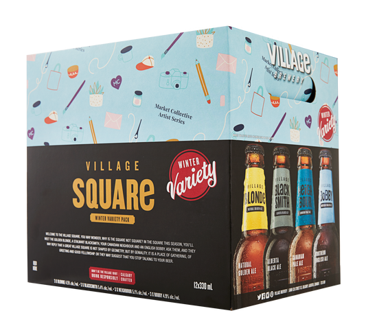 Market Collective Decorates the Village Square