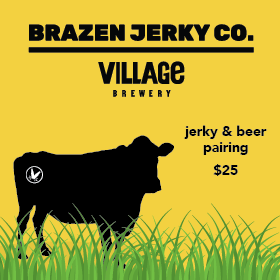 Village & Brazen Jerky Co. Pairing
