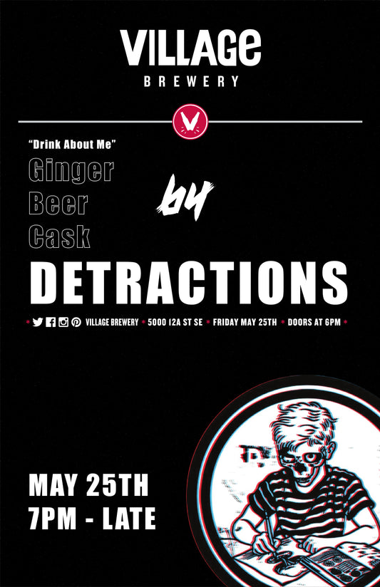 Village Cask Sessions: Ginger Beer by Detractions
