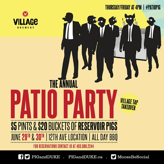 The Annual Patio Party