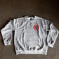 Grey Calgary Beer Crest Crewneck